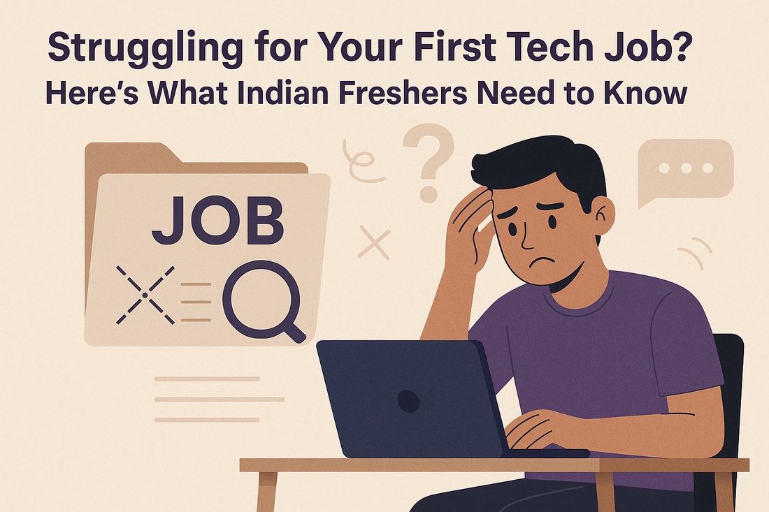 Struggling for Your First Tech Job? Here's What Indian Freshers Need to Know